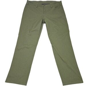 Truewerk‎ T2 Werkpants Sz 42 L Olive Green Softshell Work Pants Utility Outdoor